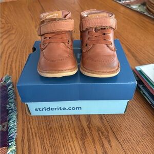 Stride Rite Tan Baby Walkers